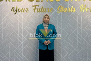 Sofia Jannatul Ma’rifah, Lulusan Terbaik FMIPA Unisma Ciptakan Antibakteri dari Kulit Delima. (blok-a.com / M Berril Labiq)