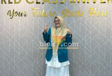Inda Brilliant, mahasiswi Program Magister Hukum Keluarga Islam Pascasarjana Unisma. (blok-a.com / M Berril Labiq)