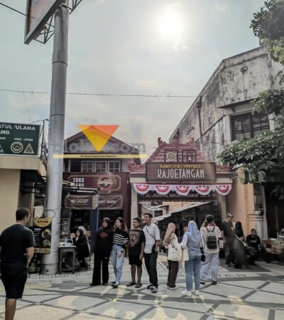 Salah satu destinasi wisata favorit di Kota Malang, Kajoetangan Heritage (blok-a.com / Yogga Ardiawan)