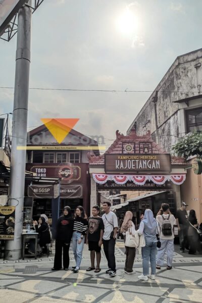 Salah satu destinasi wisata favorit di Kota Malang, Kajoetangan Heritage (blok-a.com / Yogga Ardiawan)