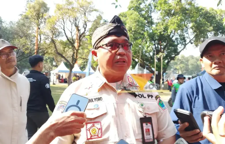 Kepala Satpol PP Kota Malang, Heru Mulyono sebut Satpol PP bersama Satuan Perlindungan Masyarakat (Linmas) kini diarahkan menjadi garda pelayanan, edukasi, hingga deteksi dini di tengah masyarakat (foto: blok-a.com / Yogga Ardiawan)