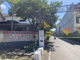 Rawan Curanmor, Warga Lowokwaru Malang Pasang Banner Tangkap Maling Berhadiah Rp500 Ribu