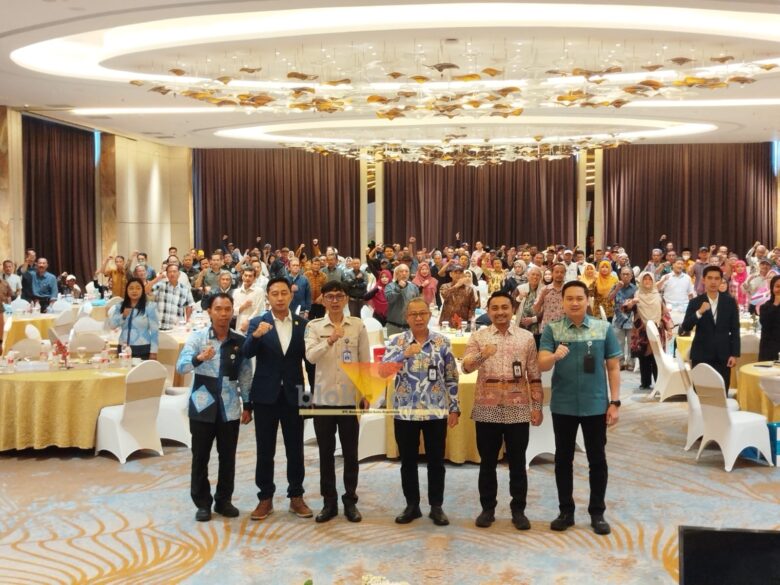 Sosialisasi kebijakan OPSEN Pajak Kendaraan Bermotor (PKB) dan Bea Balik Nama Kendaraan Bermotor (BBKNB) yang digelar oleh Bapenda Kota Malang (blok-a.com / Yogga Ardiawan)