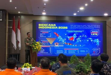 Kepala BNPB, Letjen TNI Dr. Suharyanto saat pemaparan program Destana di Hotel Aria Malang (blok-a.com / Yogga Ardiawan)
