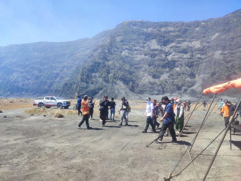 Update Kebakaran Bromo : Luas Area Terbakar Capai 520 Hektare (BPBD Kabupaten Malang)