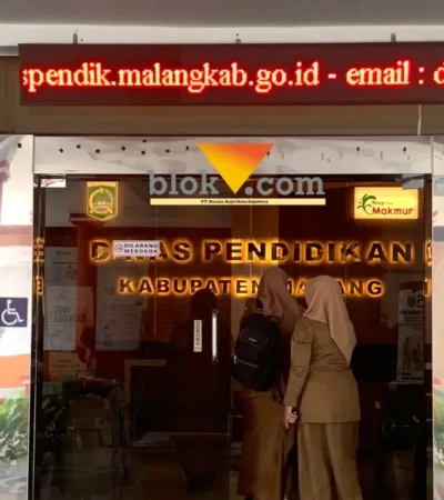 Kantor Dinas Pendidikan Kabupaten Malang (foto: Blok-a.com/Yogga Ardiawan)