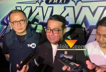 Menteri Ekraf, Teuku Rifky dorong Malang manfaatkan status kota media art untuk gerakkan ekonomi kreatif (foto: blok-a.com / Yogga Ardiawan)