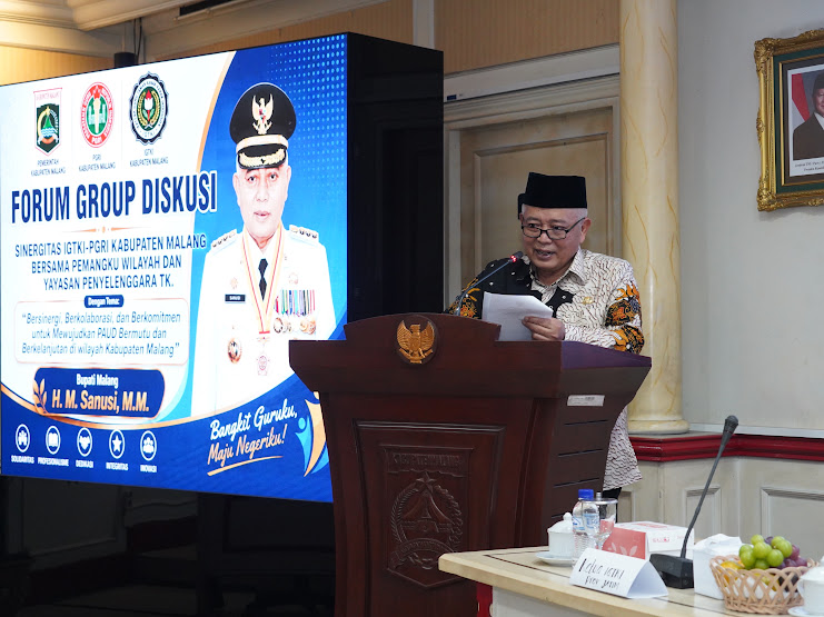 Bupati Malang Dorong Kolaborasi Perkuat Mutu PAUD Berkelanjutan (Prokopim Kabupaten Malang)