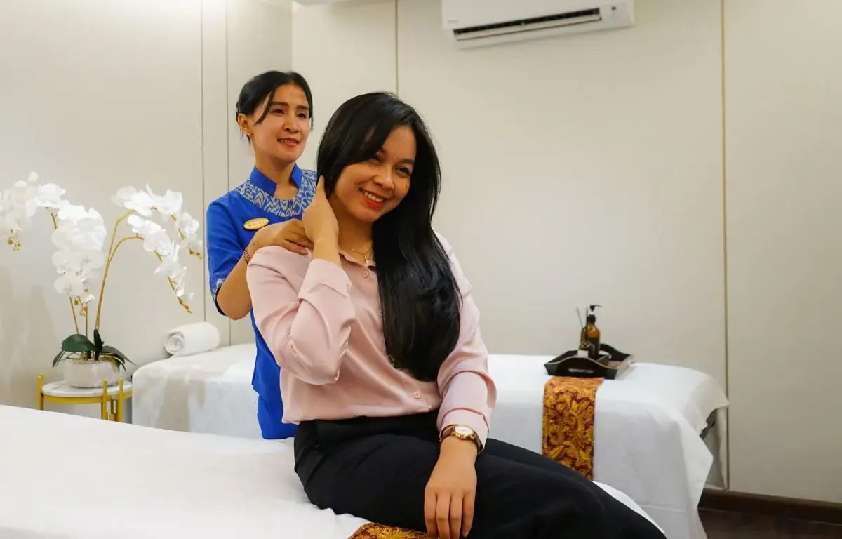 Massage sebagai salah satu fasilitas di Atria Hotel Malang (foto: dok. Atria Hotel Malang for Blok-a.com)