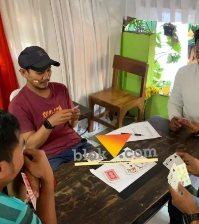 Kejuaraan remi Baladhika Cup 2026 gelaran Korem 083/BDJ bersama jurnalis (blok-a.com / Yogga Ardiawan)