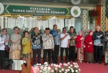 Bupati Malang, HM Sanusi saat menghadiri peresmian RS Hermina Kepanjen (foto: istimewa)