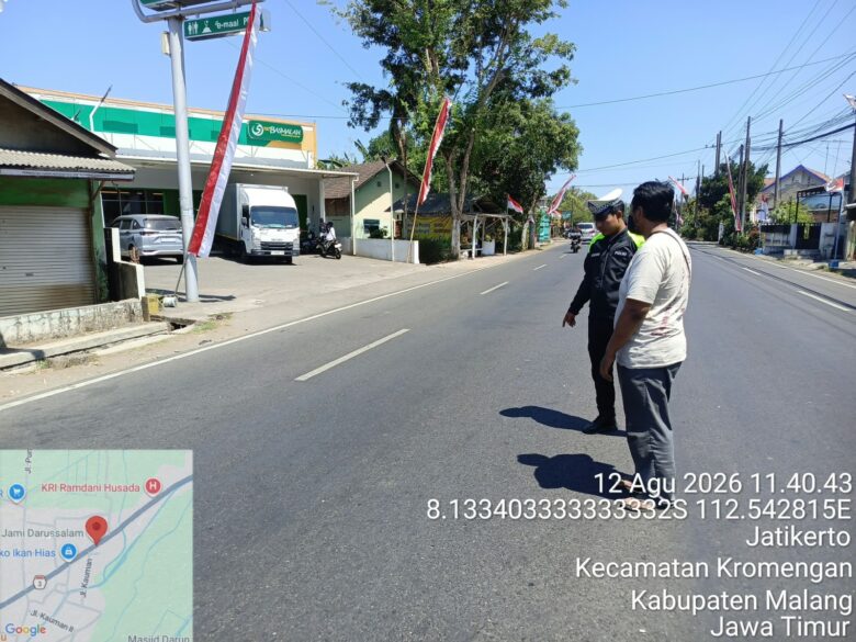Kecelakaan yang terjadi di wilayah Jatikerto, Kromengan Kabupaten Malang (Satlantas Polres Malang)