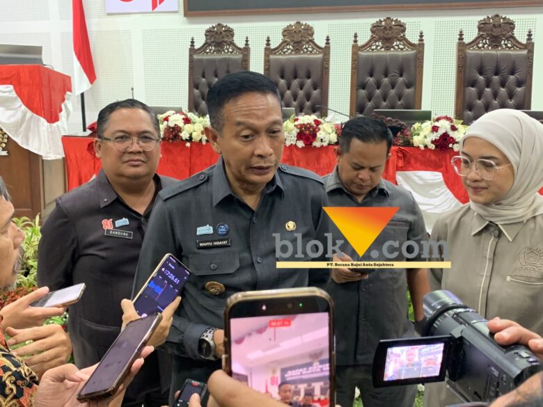 Wali Kota Malang, Wahyu Hidayat jelaskan penyesuaian PAD, belanja pegawai hingga anggaran BTT 2026 (blok-a.com / Yogga Ardiawan)