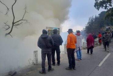 Efek Kebakaran Gunung Bromo Meluas Hingga Mendekati Kabupaten Malang (BPBD Kabupaten Malang)