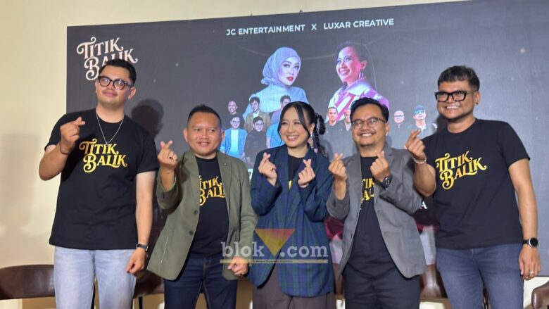 Konferensi Pers Konser Titik Balik 2027 di JC Lounge Cafe Araya, Sabtu (19/9/2026). (blok-a/ M Berril Labiq)