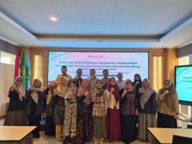 Peserta Program Diaspora Berdampak FT UNISMA mengikuti kegiatan penyusunan roadmap penelitian di Universitas Islam Malang (UNISMA). (Humas Unisma)