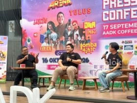 Konfersi Pers Live Arena 2026 di AADK Coffe & Eatery Kota Malang, Kamis (17/9/2026). (blok-a/ M Berril Labiq)