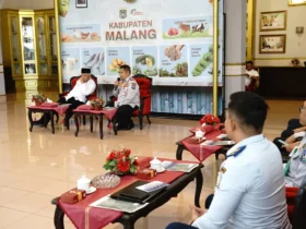 Audiensi Pemkab Malang bersama Dishub Jatim jelang peluncuran Koridor 2 Trans Jatim (foto: Istimewa)
