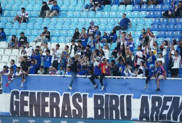 Derbi Jatim Arema FC vs Persik, Panpel Minta Suporter Tamu Tak Hadir di Kanjuruhan (foto: Arema FC)