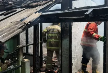 Dua kebakaran rerjadi di Kota Malang, rumah di Sawojajar dan lahan Jatimulyo terdampak (foto: Damkar Kota Malang)