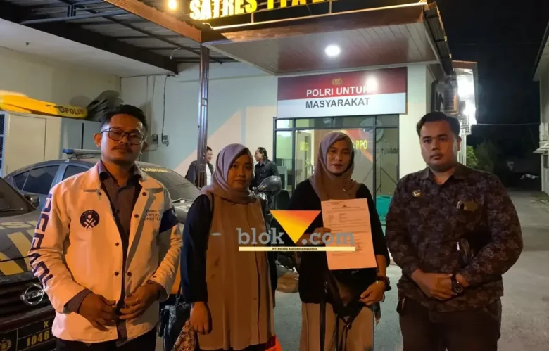 Dugaan kohabitasi staf UB, istri sah laporkan suami ke polisi (foto: blok-a.com / Yogga Ardiawan)