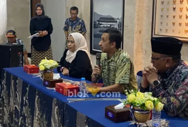 dr. Hanif, M.Biomed., Sp.An., Ketua Program Studi Sarjana Kedokteran FK UB saat memberikan keterangan terkait kondisi mahasiswa RR, Jumat (11/9/2026) (foto: blok-a.com/M Berril Labiq)