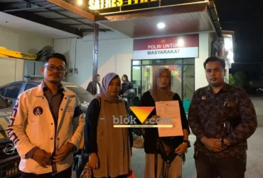 Dugaan kohabitasi staf UB, istri sah laporkan suami ke polisi (foto: blok-a.com / Yogga Ardiawan)