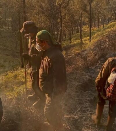 Musim Kemarau, Karhutla Kembali Terjadi di Puncak Kawinajang Pujon Malang