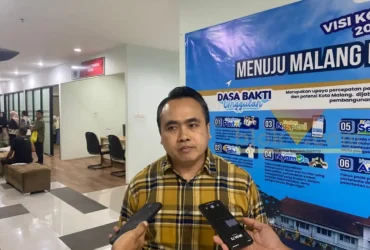 Kepala Dinas Kepemudaan, Olahraga dan Pariwisata (Dispora) Kota Malang, Arif Tri Sastyawan (foto: blok-a.com/Bob Bimantara Leander)