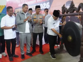 Pembukaan Kejuaraan Bupati Cup dalam cabor silat yang diresmikan oleh Bupati Malang, HM Sanusi (foto: Istimewa)