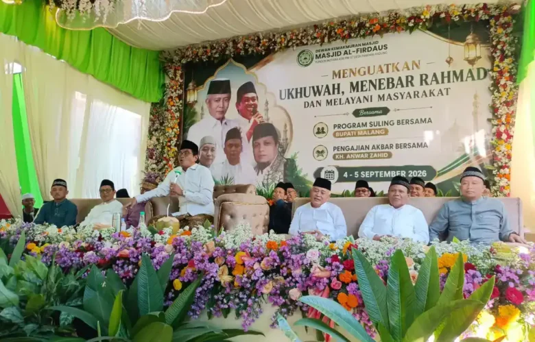 Pengajian akbar di Pandanlandung, Kabupaten Malang jadi ajang jaga kerukunan umat (foto: Istimewa)