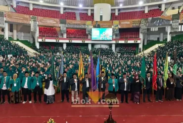 Penutupan Rangkaian OSHIKA MABA 2026 Universitas Islam Malang. (foto: blok-a.com/ M Berril Labiq)