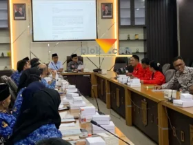 RDPU kasus tertutupnya lahan di wilayah Bukit Cemara Tuju Kecamatan Dau Kabupaten Malang (foto: blok-a.com / Yogga Ardiawan)
