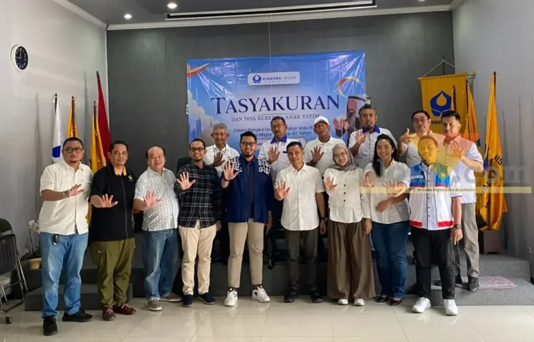 Tasyakuran Hiswana Migas Malang, Kamis (3/9/2026) (foto: blok-a/Bob Bimantara Leander)