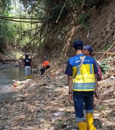 Personel Gabungan Susuri Sungai Bango, Petakan Titik Pencemaran hingga Tanggul Longsor (foto: istimewa)