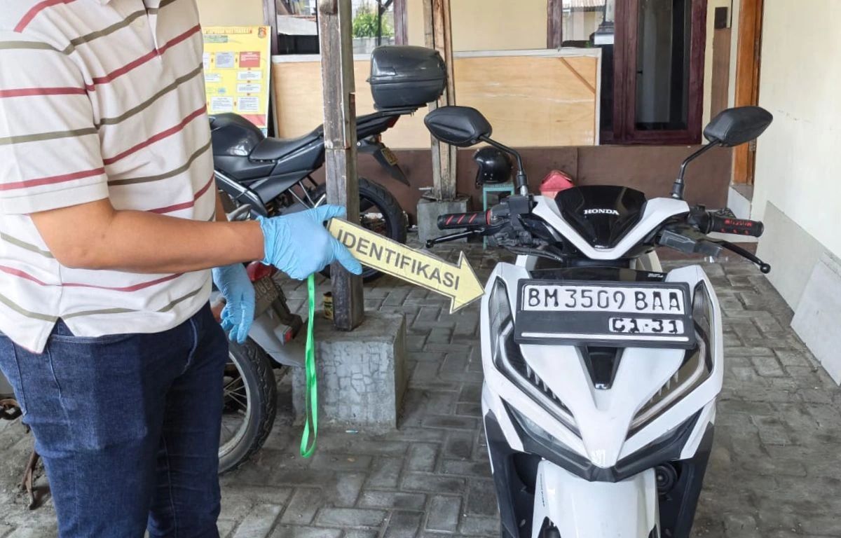 Sehari Usai Curi Motor Mahasiswa di Dau, Pelaku Ditangkap Saat Diduga Hendak Jual Hasil Curian
