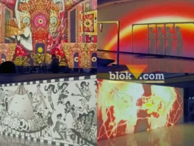 Beberapa karya yang ditampilkan dalam Void Vision #2: Among and Around (foto: blok-a.com/Ovan Zaihnudin)