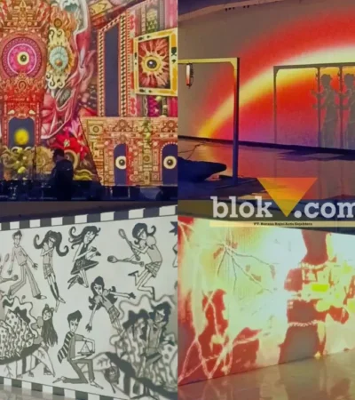 Beberapa karya yang ditampilkan dalam Void Vision #2: Among and Around (foto: blok-a.com/Ovan Zaihnudin)