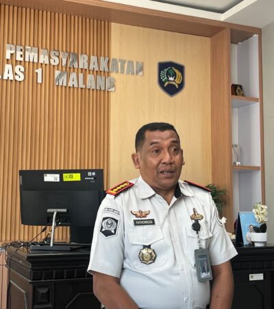 Kepala Bapas Kelas I Malang, Fathorrosi saat diwawancara soal Mas Bechi (foto: Istimewa)