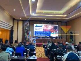 Sosialisasi Peningkatan Prestasi Olahraga KONI Kota Malang 2026 di Ascent Hotel, Kota Malang, Kamis (24/9/2026) (foto: blok-a.com/Bob Bimantara Leander)
