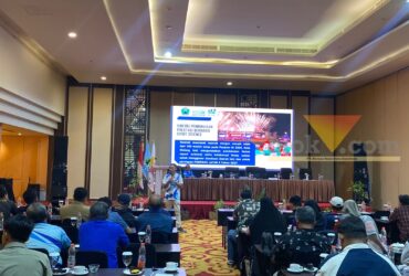 Sosialisasi Peningkatan Prestasi Olahraga KONI Kota Malang 2026 di Ascent Hotel, Kota Malang, Kamis (24/9/2026) (foto: blok-a.com/Bob Bimantara Leander)