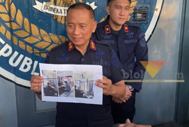 Kepala Kanwil Direktorat Jenderal Pemasyarakatan (Ditjenpas) Jawa Timur Kusnali saat diwawancara di Lapas Malang, Kamis (8/10/2026) (blok-a.com/Bob Bimantara Leander)