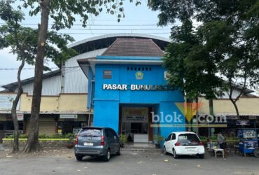 Pasar Bunulrejo, salah satu kawasan yang menjadi penanda wilayah Bunul di Kecamatan Blimbing, Kota Malang. (blok-a.com / M Berril Labiq)