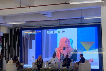 Suasana talkshow dalam acara Rame-rame Pasar Hijau di Malang Creative Center (MCC), Jumat (2/10/2026) (blok-a.com/Bob Bimantara Leander)