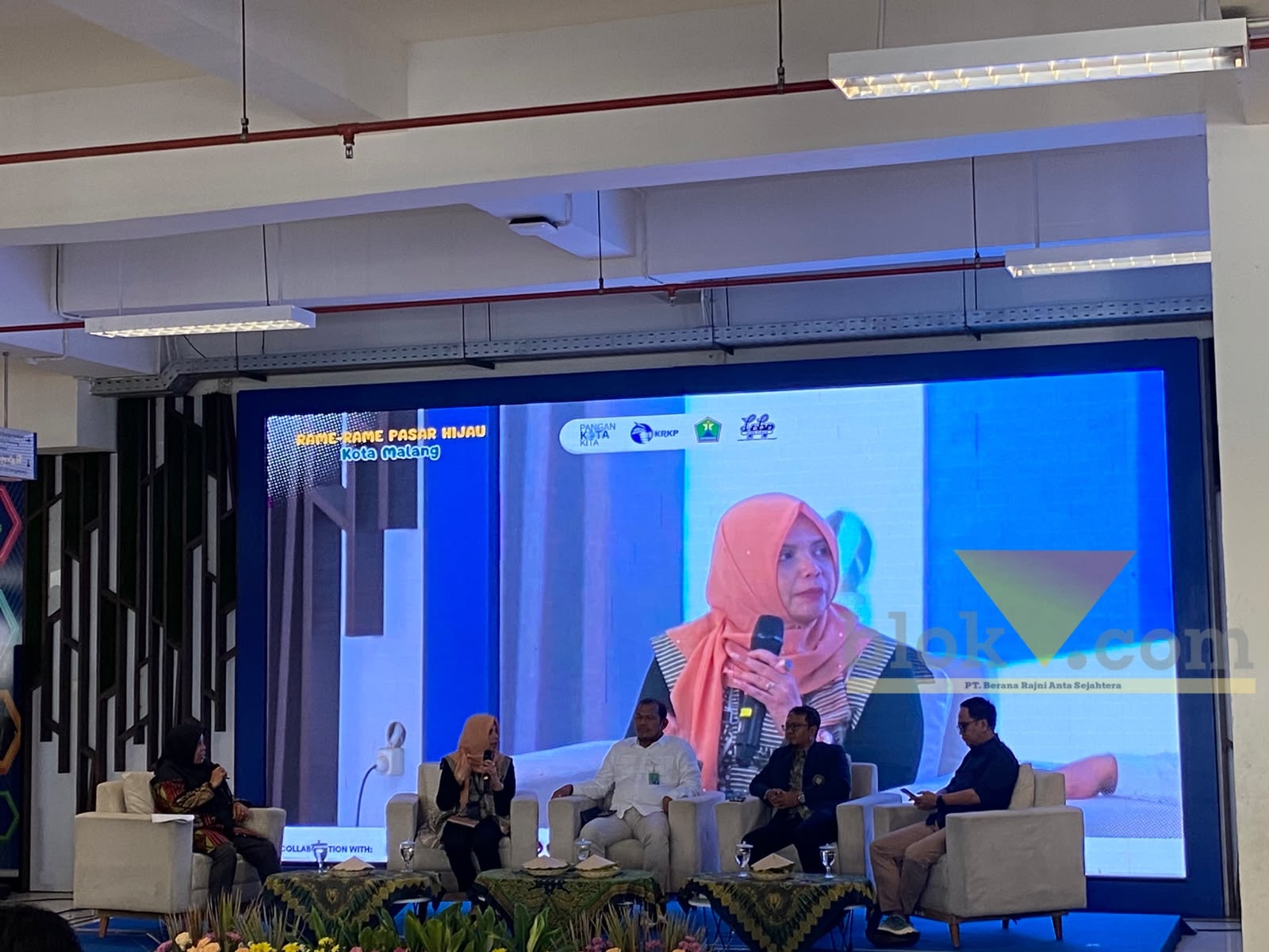 KRKP Gelar Talkshow dan Pasar Hijau di MCC, Dorong UMKM Peduli Lingkungan