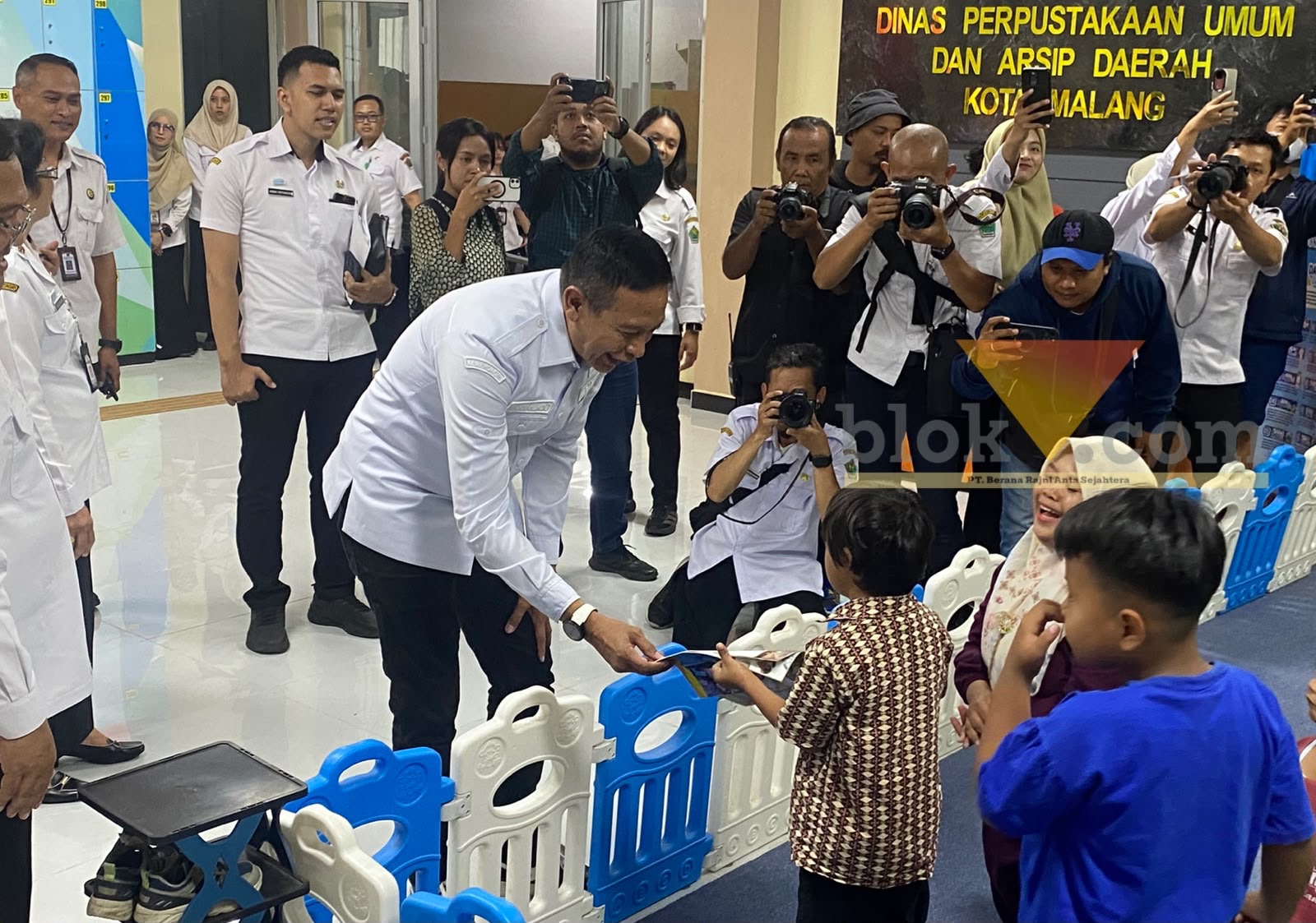 Perpustakaan Kota Malang Berwajah Baru, Wahyu Siapkan Kafe Literasi