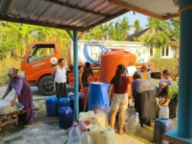 Kekeringan landa 14 desa di Kabupaten Malang, BPBD salurkan 4,57 juta liter air bersih (foto: istimewa)
