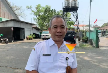 Kepala Bidang Perumahan dan Kawasan Permukiman DPURPKP Kota Malang, Lukman Hidayat saat diwawancarai wartawan (foto: blok-a.com / Yogga Ardiawan)