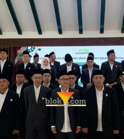 Pelantikan pengurus ICMI Kabupaten Malang di Pendopo Agung (foto: blok-a.com / Yogga Ardiawan)