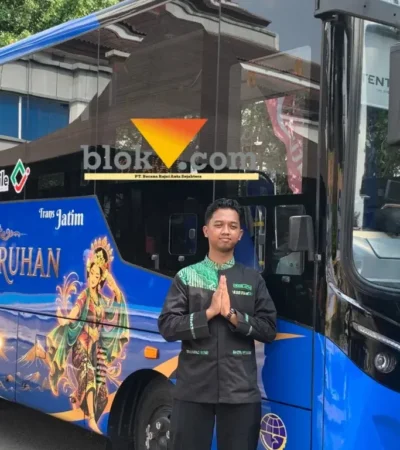 Penyandang disabilitas bisa naik bus Trans Jatim gratis di delapan koridor (foto: blok-a.com/Yogga Ardiawan)